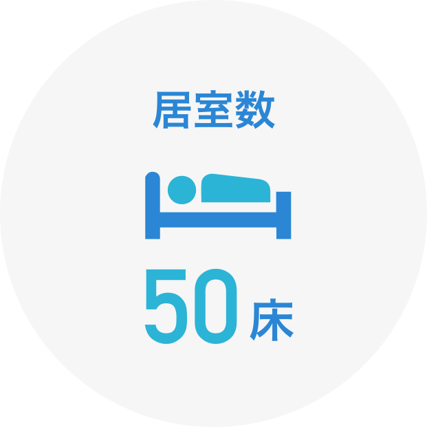 居室数 50床